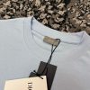 White and Sky blue T-shirt