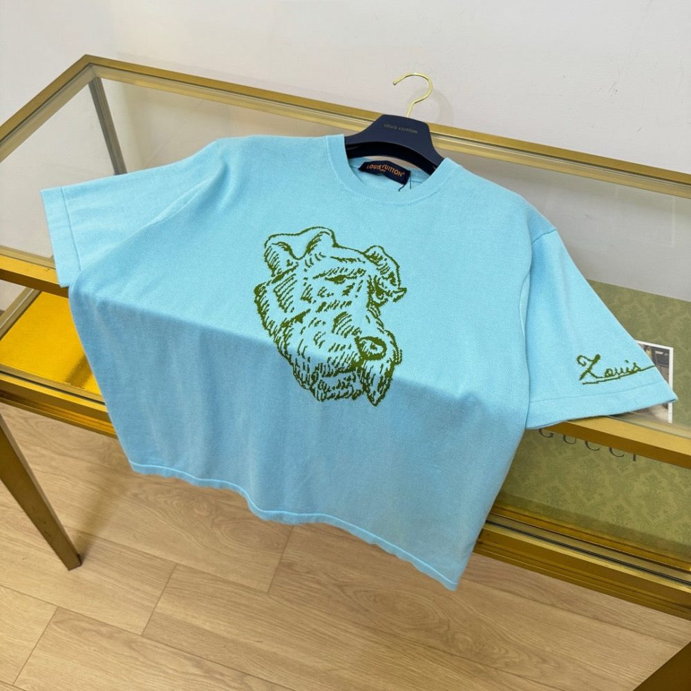 Sky blue T-shirt