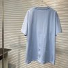 Sky blue and White T-shirt