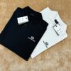 Black and White Polo